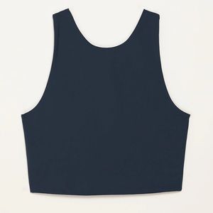 Girlfriend Collective Dylan Navy Racerback bra Size XL